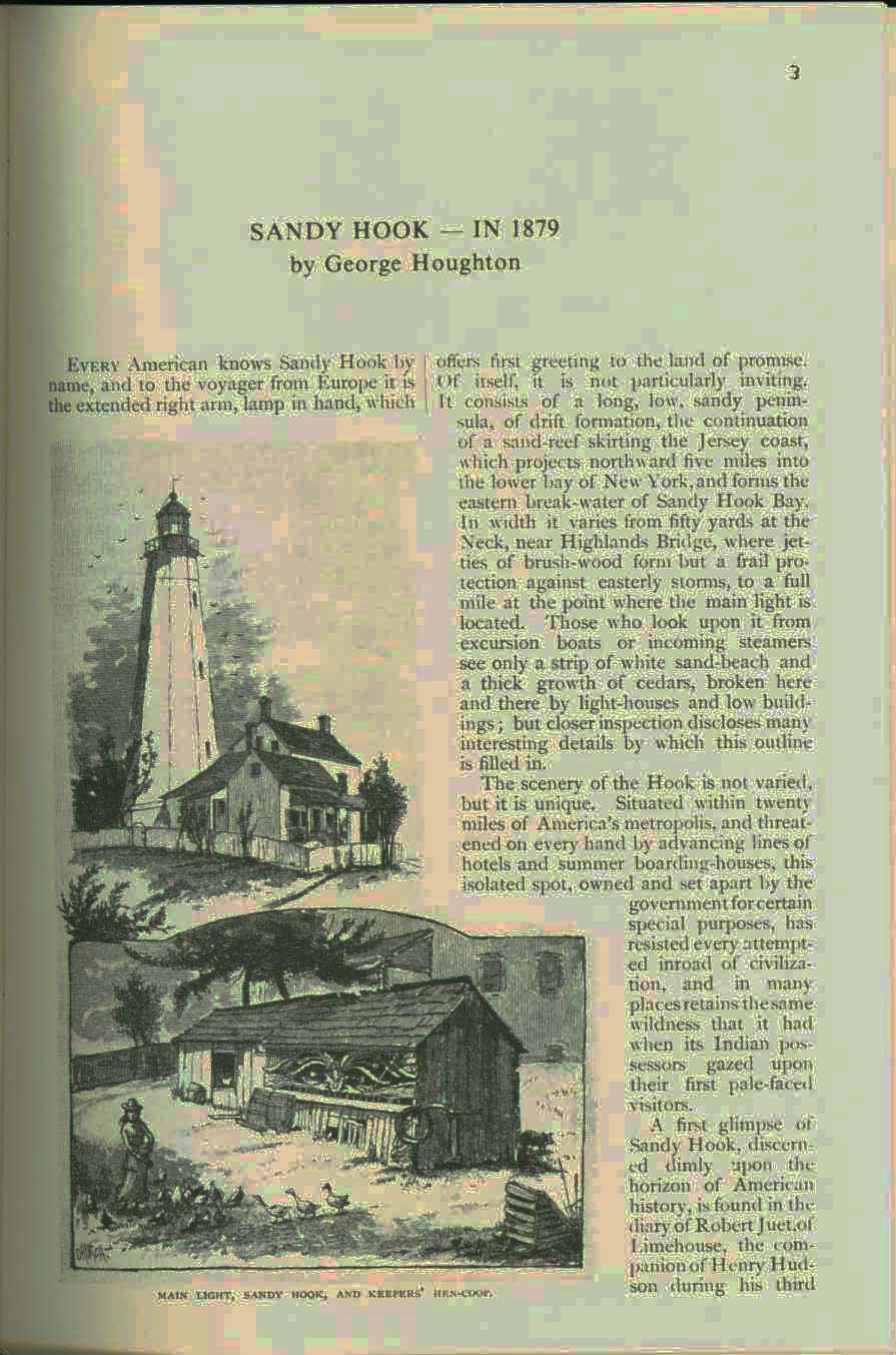 SANDY HOOK--in 1879. vist0047b